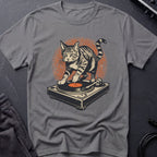Retro DJ Cat T-Shirt