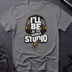 I'll Be In The Studio Orange T-Shirt