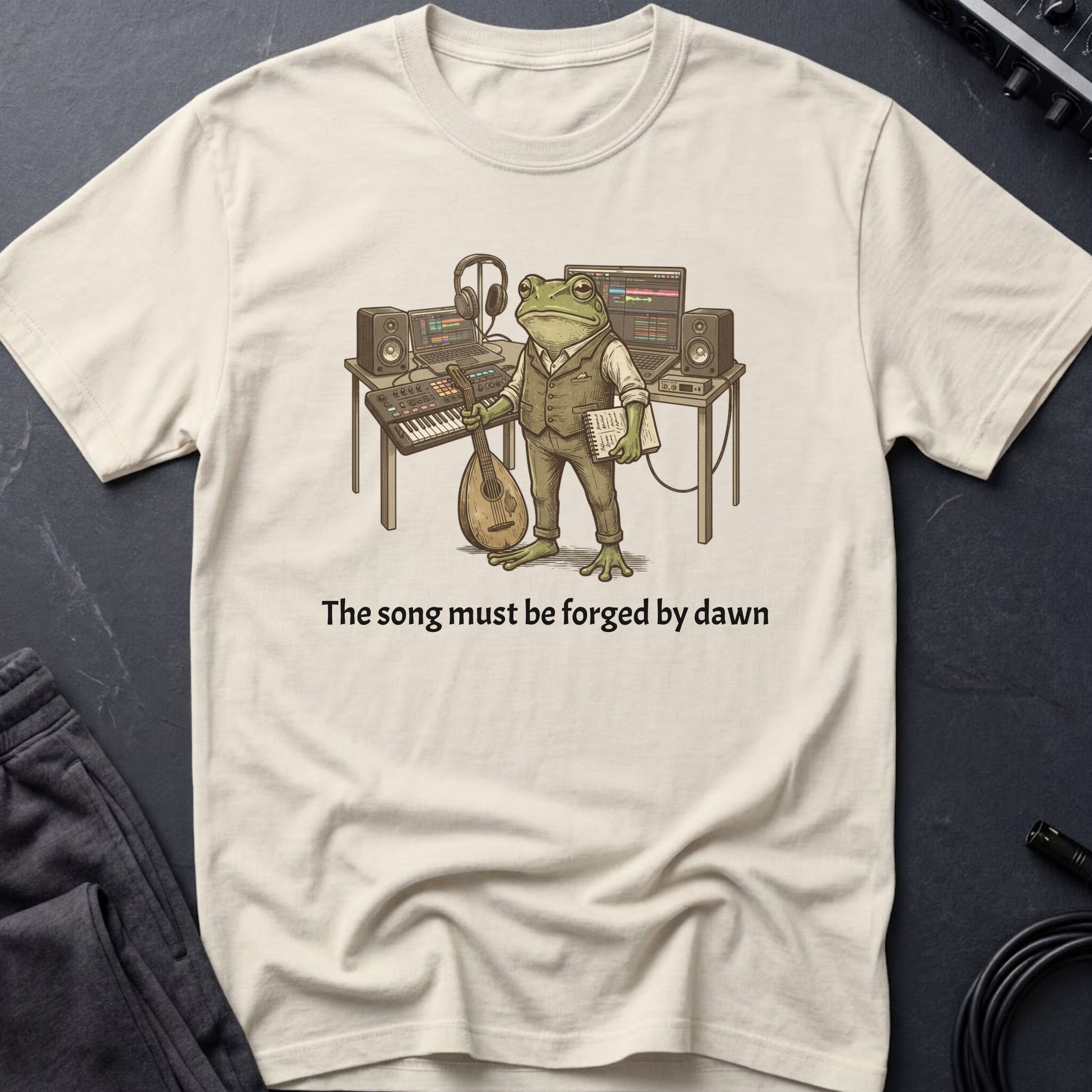 Frog Song by Dawn T-Shirt