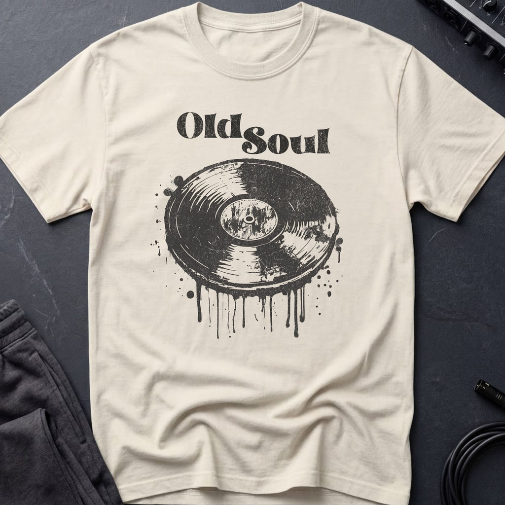 Old Soul Record Album T-Shirt