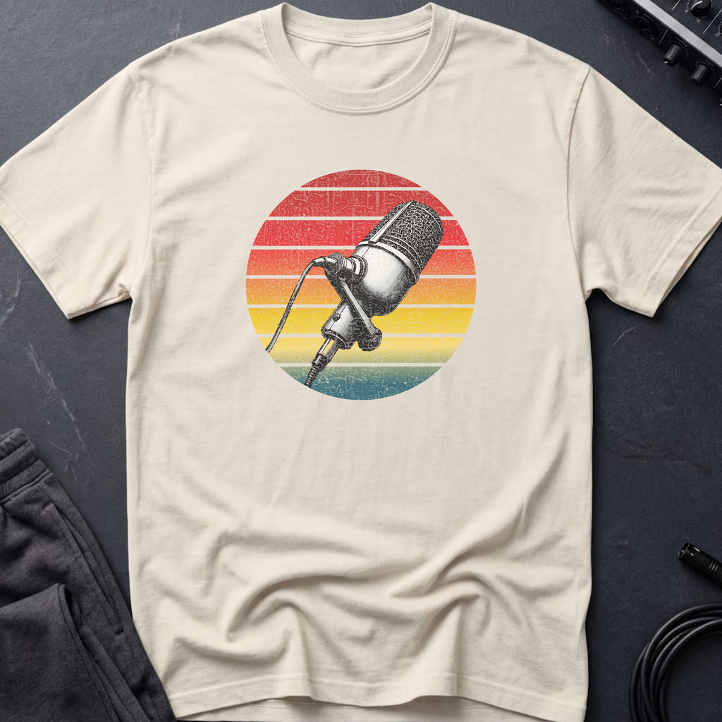 Retro Microphone T-Shirt