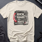Kick, Snare & Hats Drum Machine T-Shirt