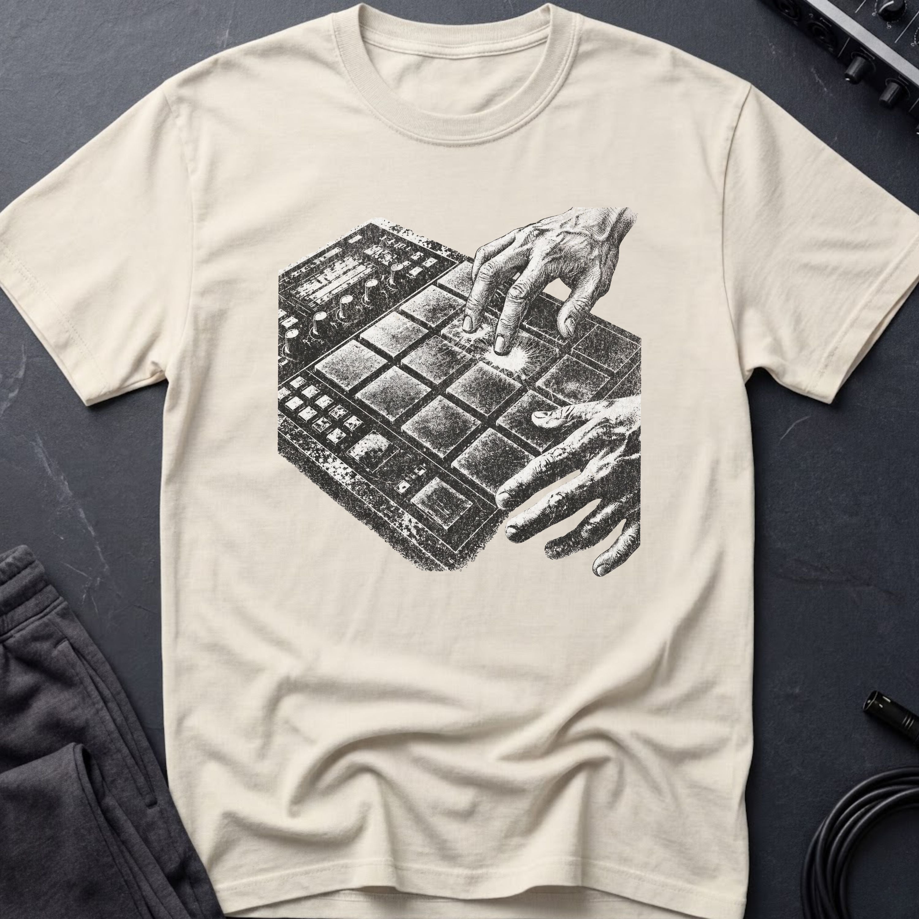 Drum Machine Music Producer T-Shirt