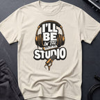 I'll Be In The Studio Orange T-Shirt