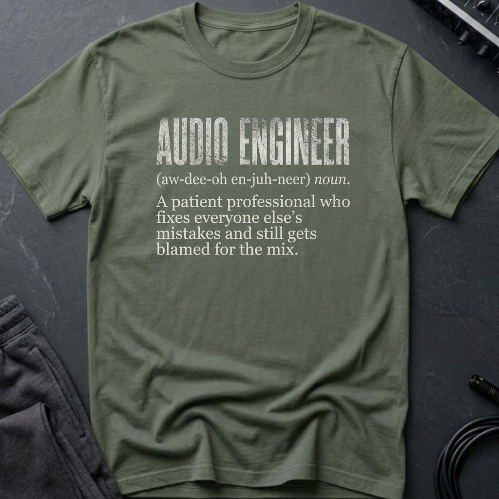 Audio Engineer Definition T-Shirt