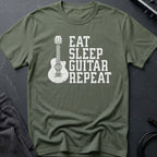 Eat, Sleep, Guitar, Repeat T-Shirt