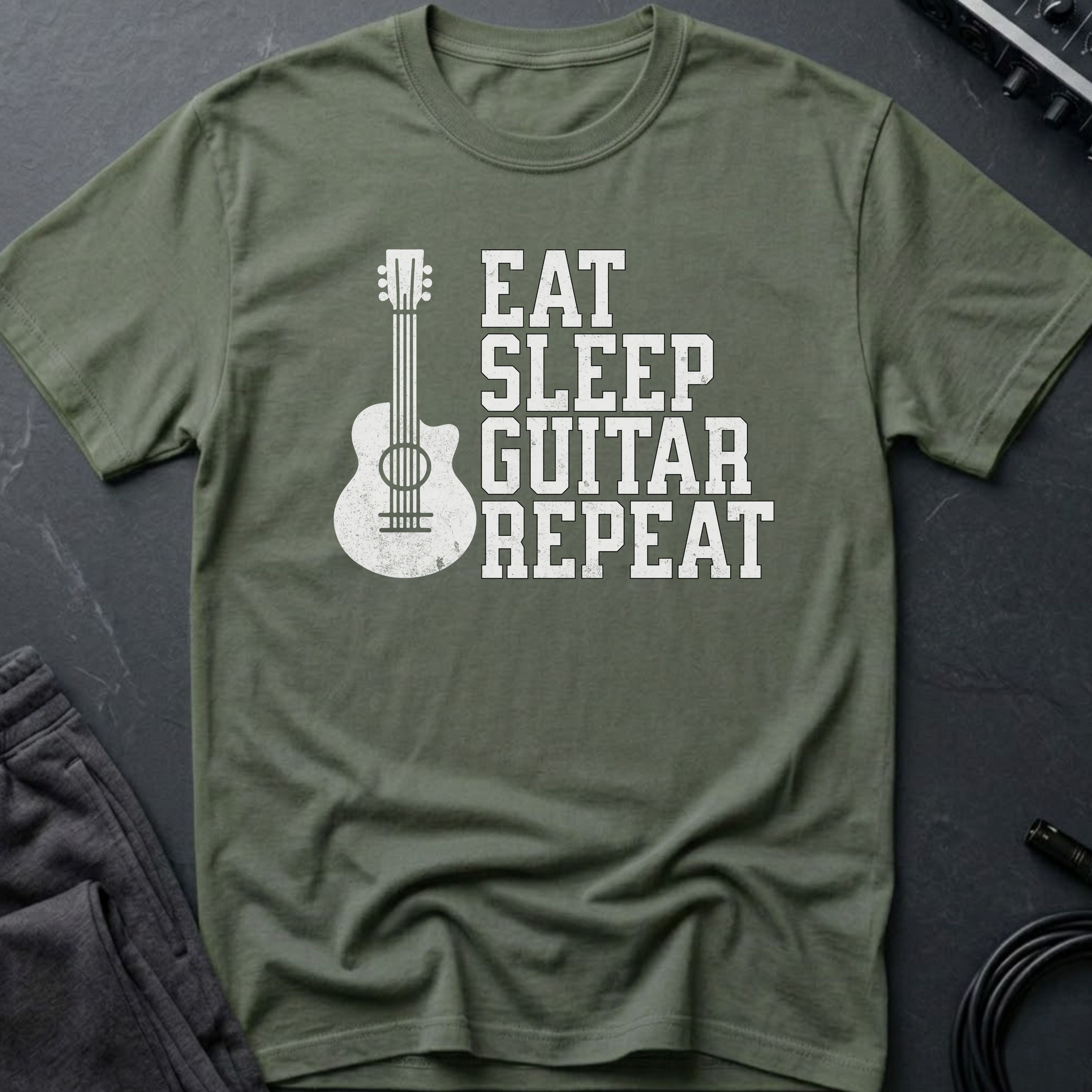 Eat, Sleep, Guitar, Repeat T-Shirt