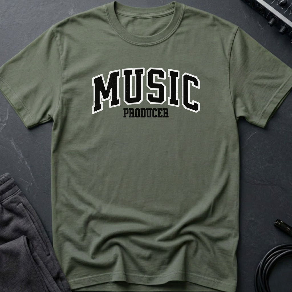 Music Producer Varsity T-Shirt