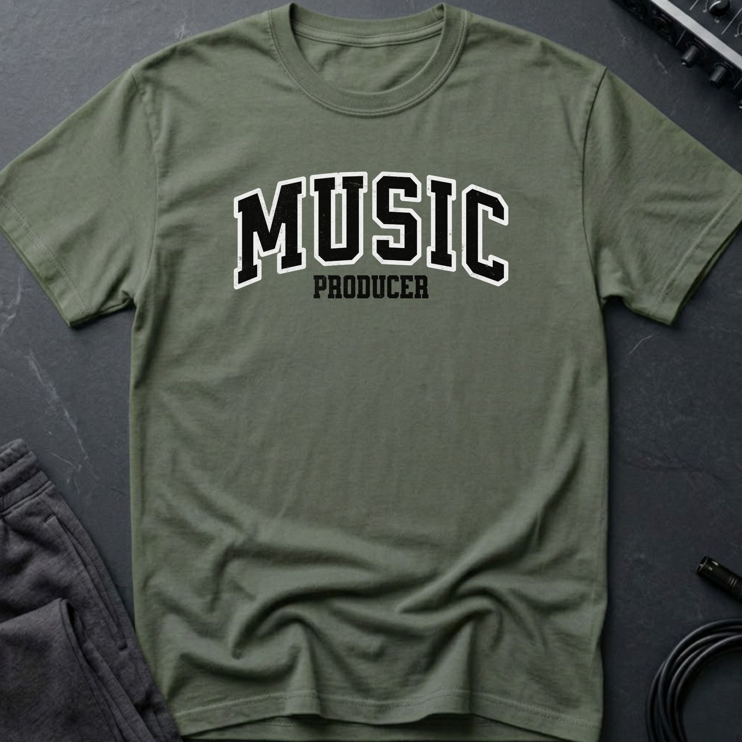 Music Producer Varsity T-Shirt