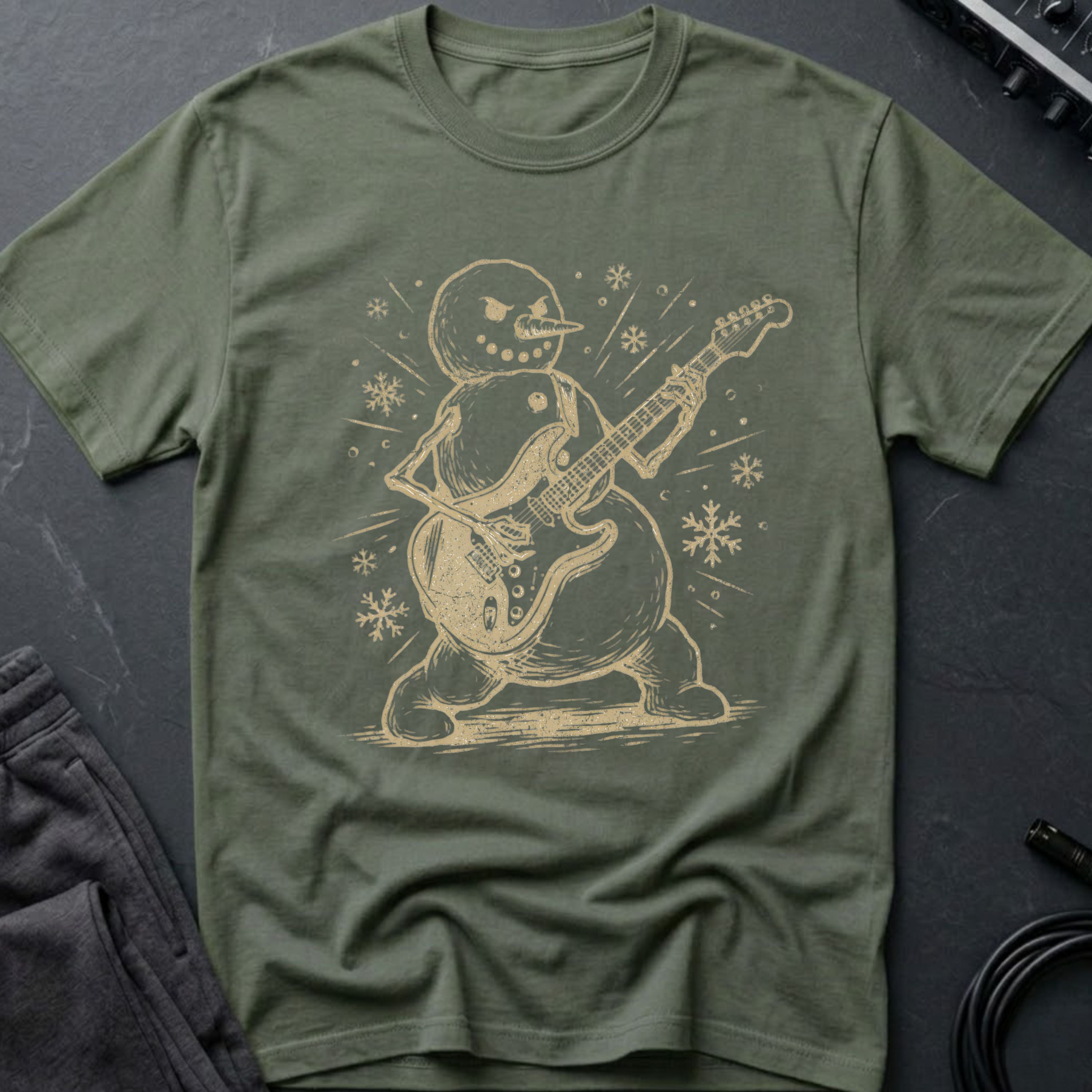 Snowman Shredder T-Shirt