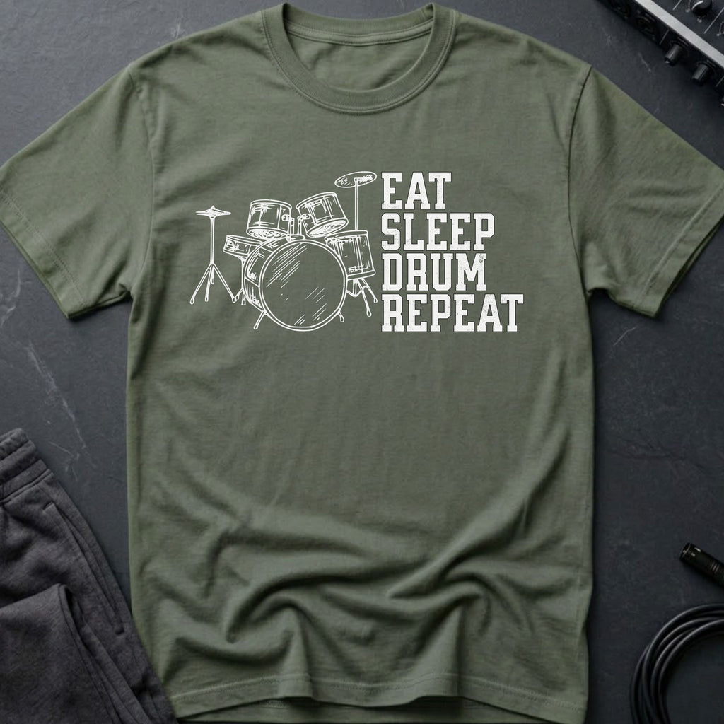 Eat, Sleep, Drum, Repeat T-Shirt