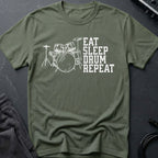 Eat, Sleep, Drum, Repeat T-Shirt