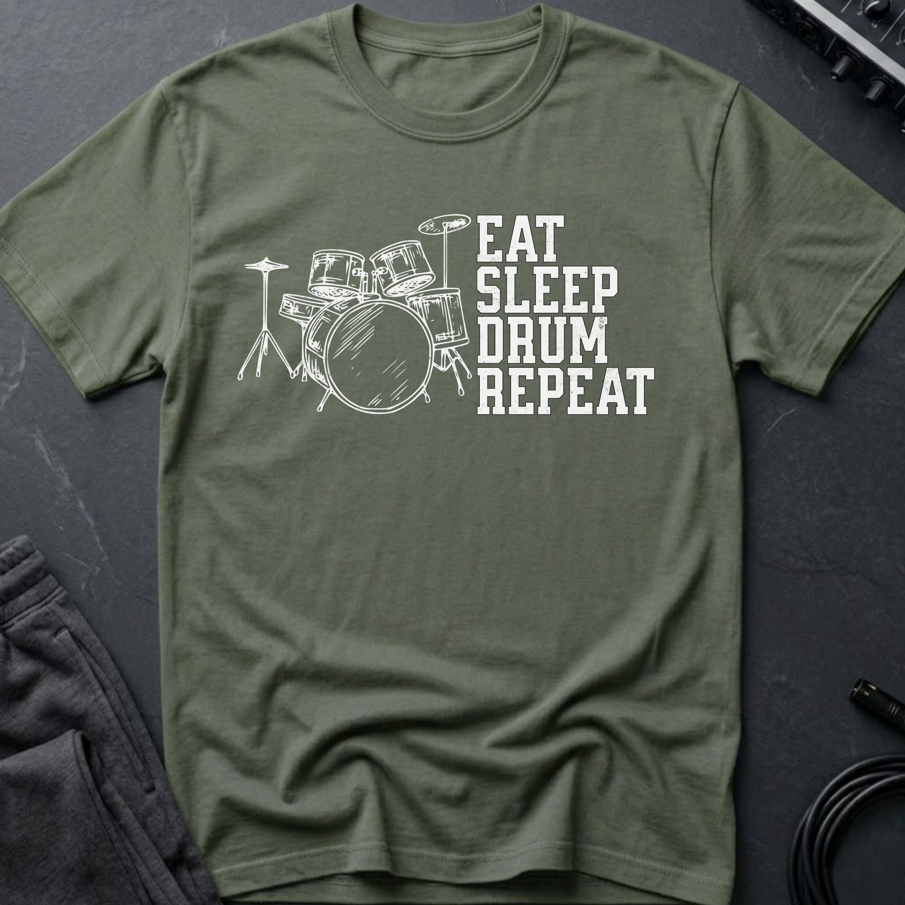 Eat, Sleep, Drum, Repeat T-Shirt