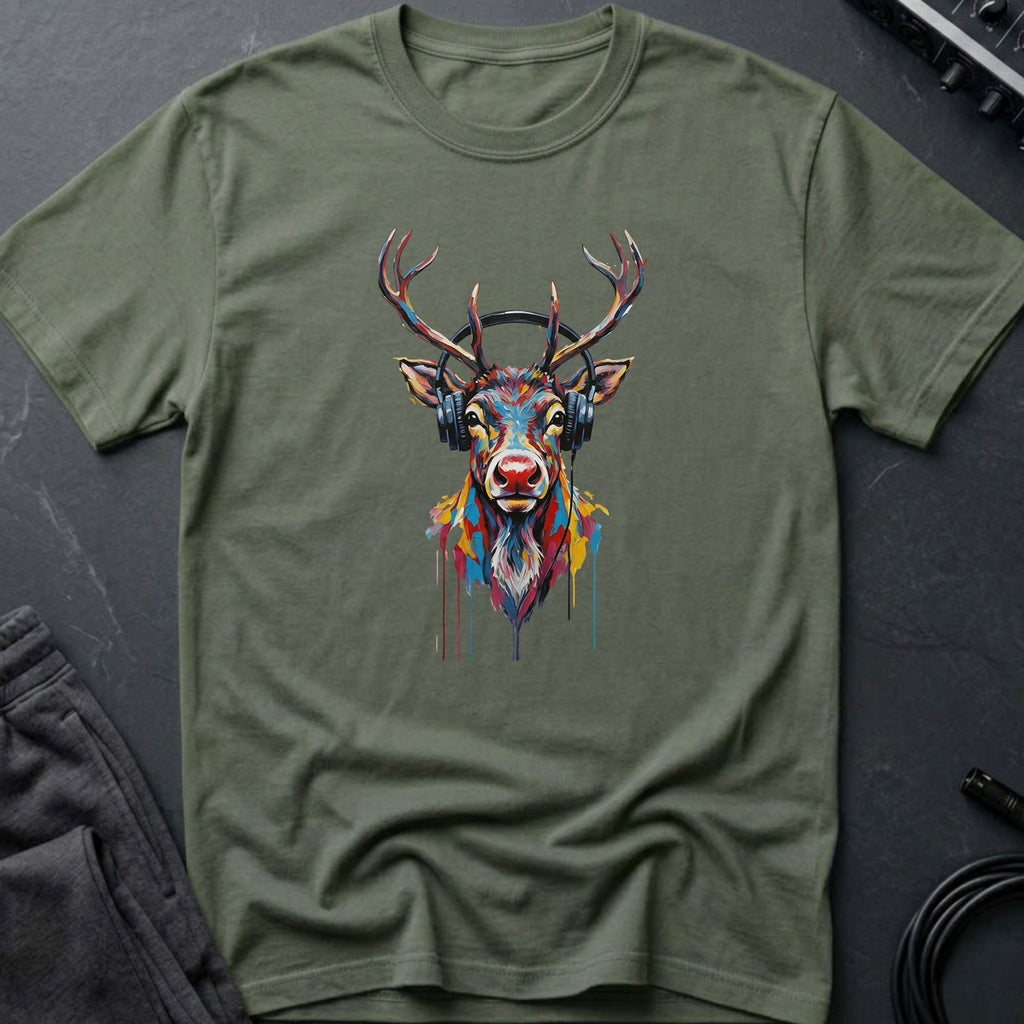 Music Reindeer T-Shirt