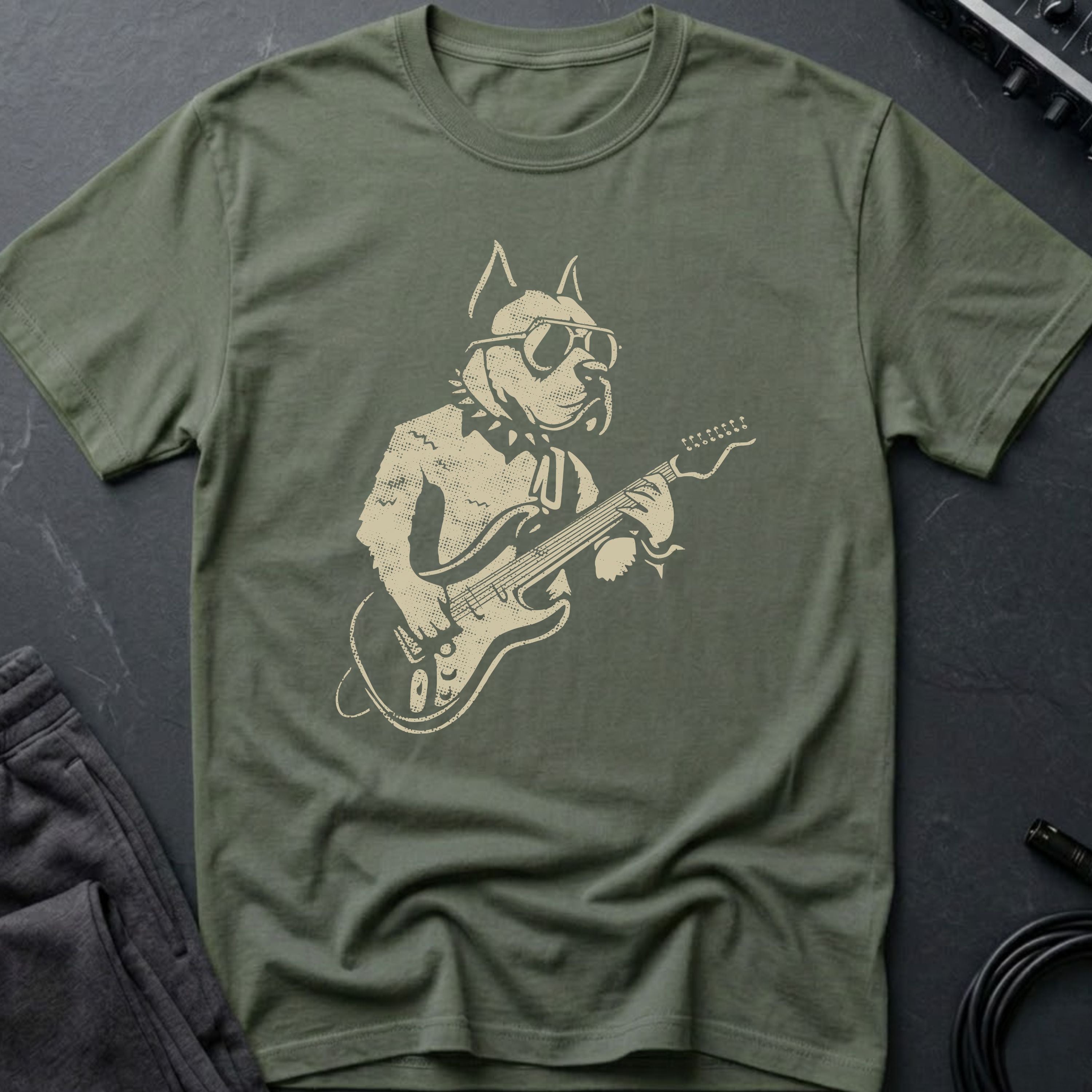 Guitar Dog T-Shirt