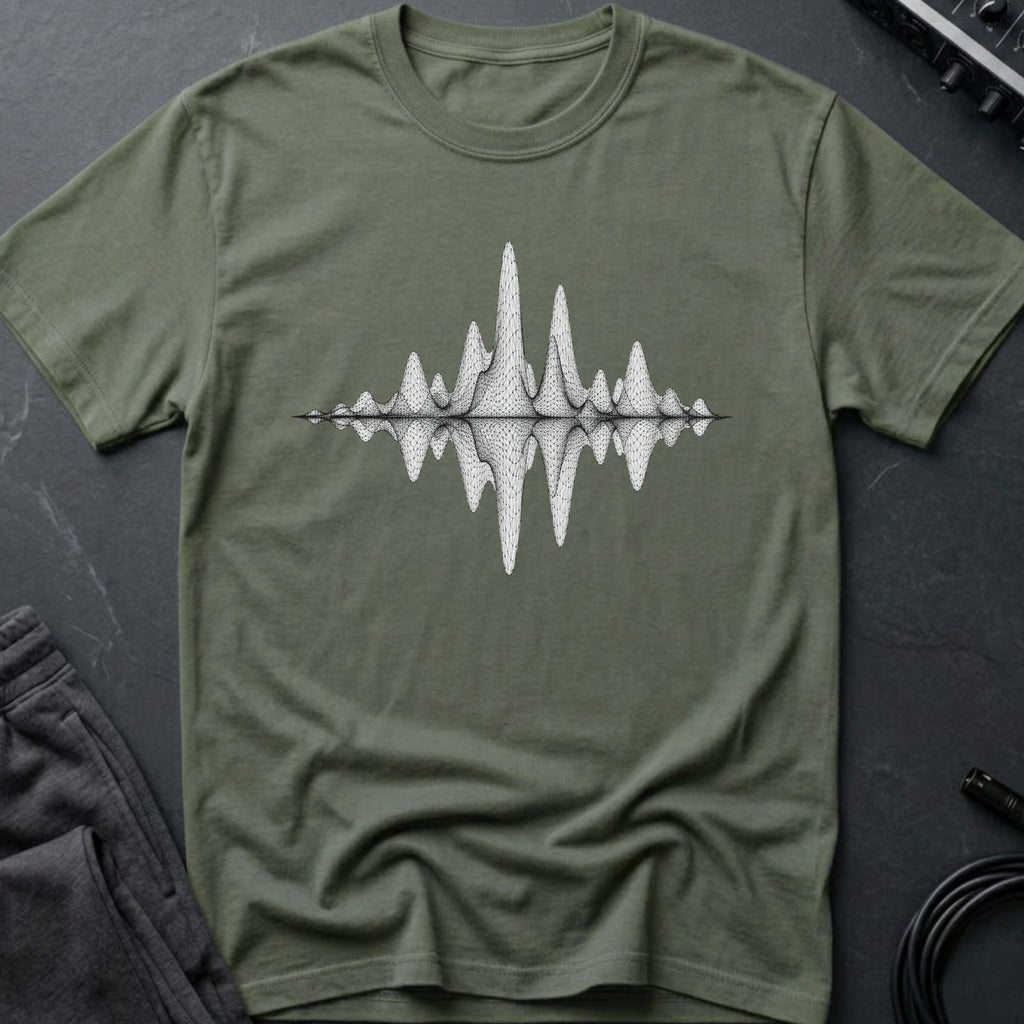 3D Soundwave T-Shirt
