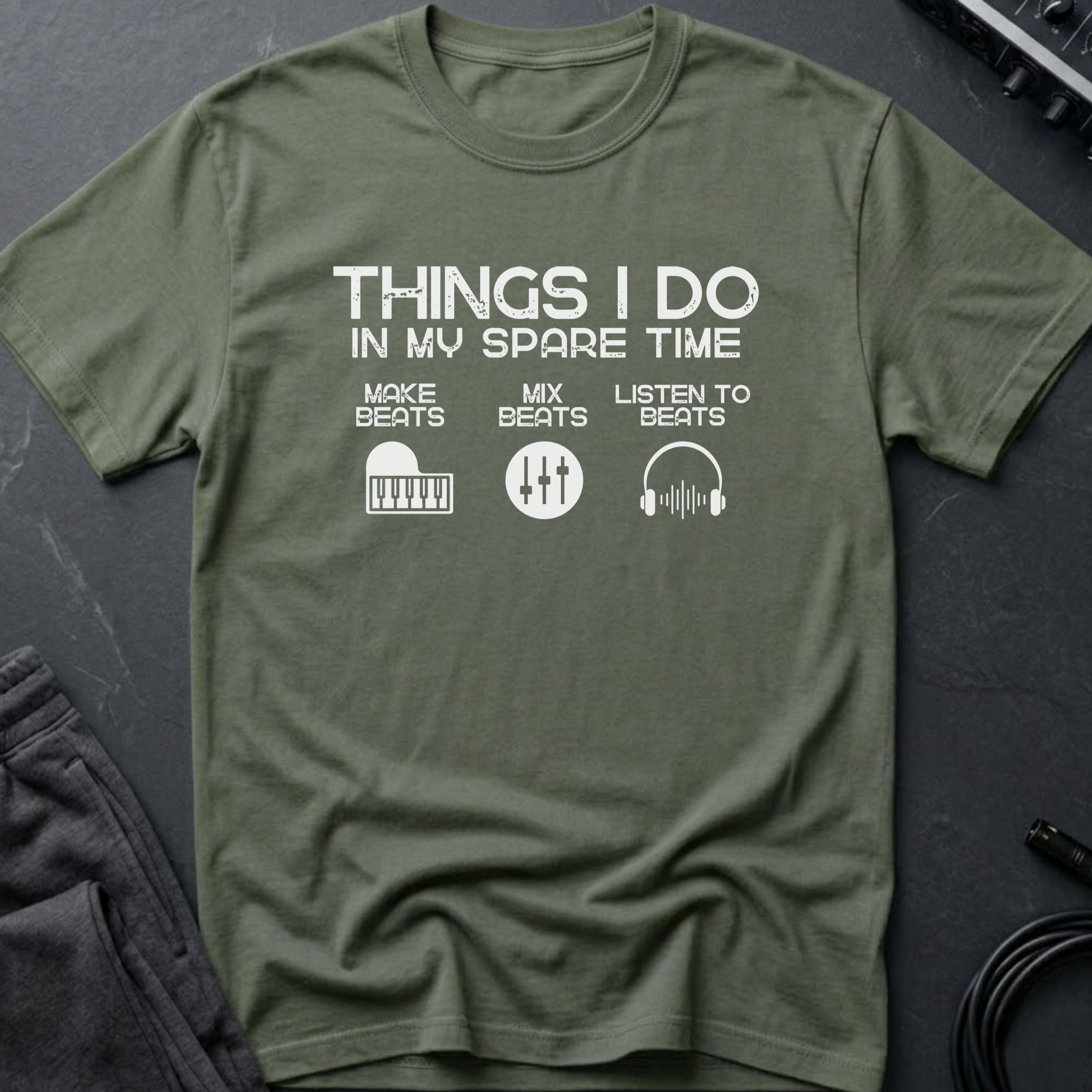 Things I Do Music Producer T-Shirt