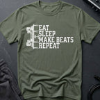 Eat, Sleep, Make Beats, Repeat T-Shirt
