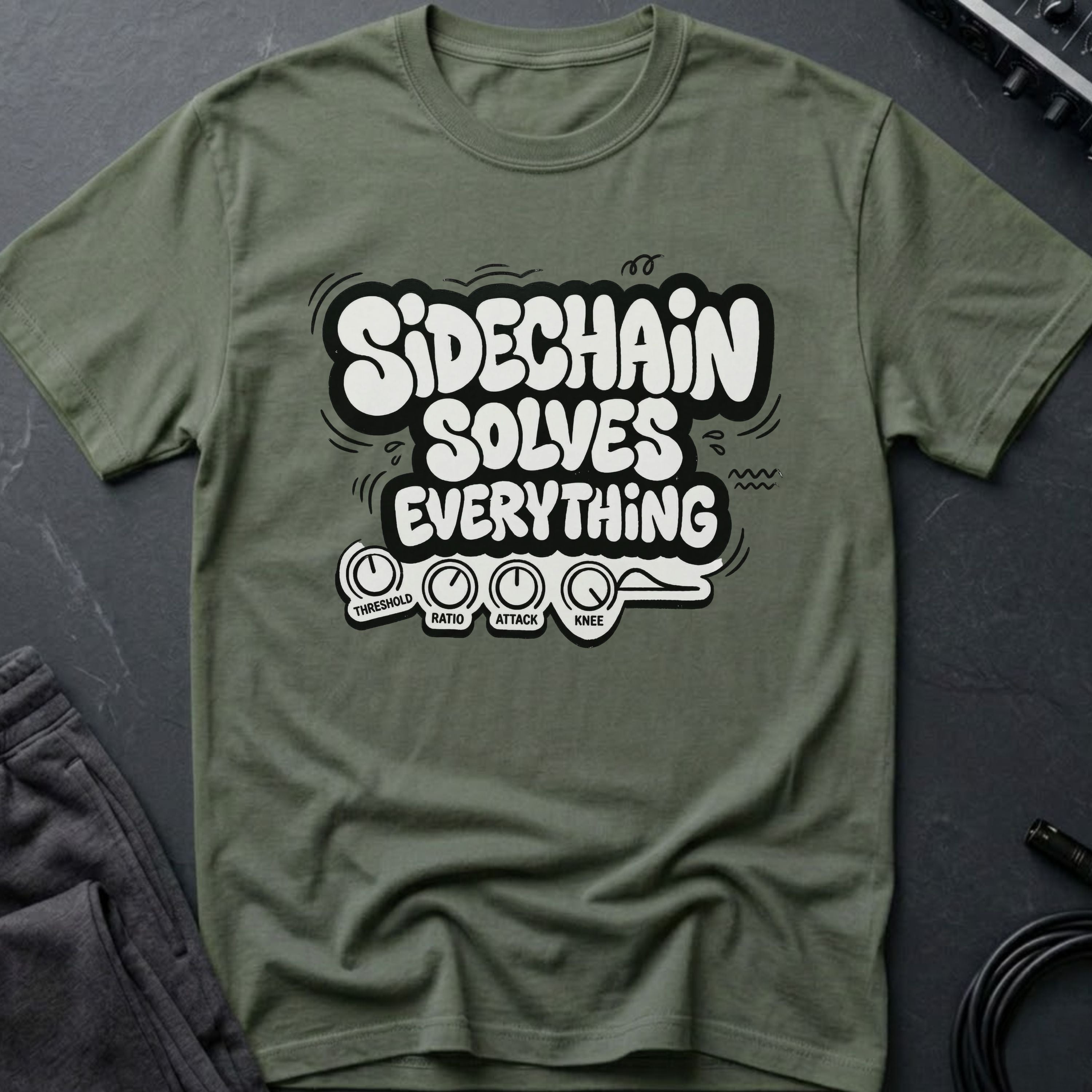Sidechain Solves Everything T-Shirt
