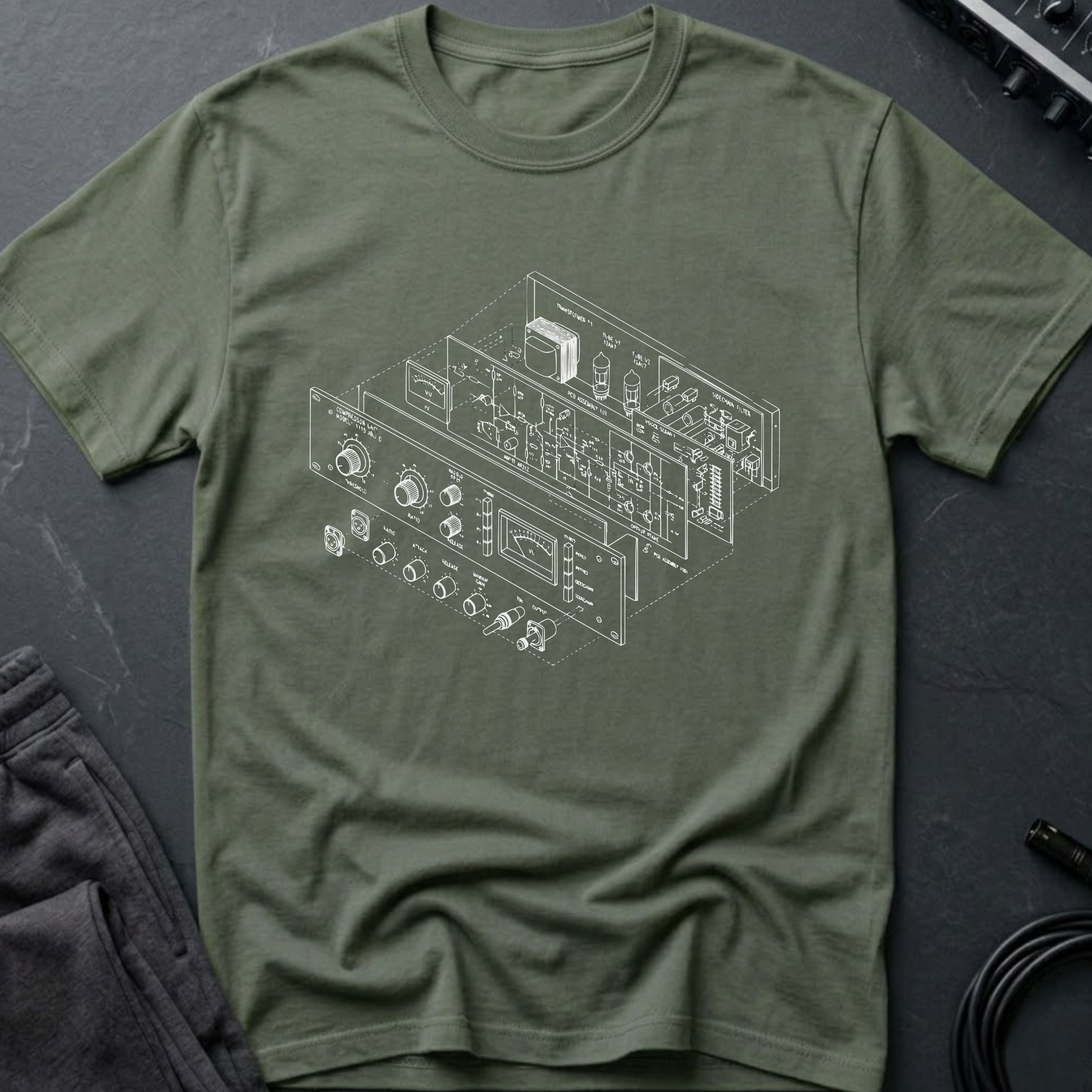 Compressor Blueprint T-Shirt