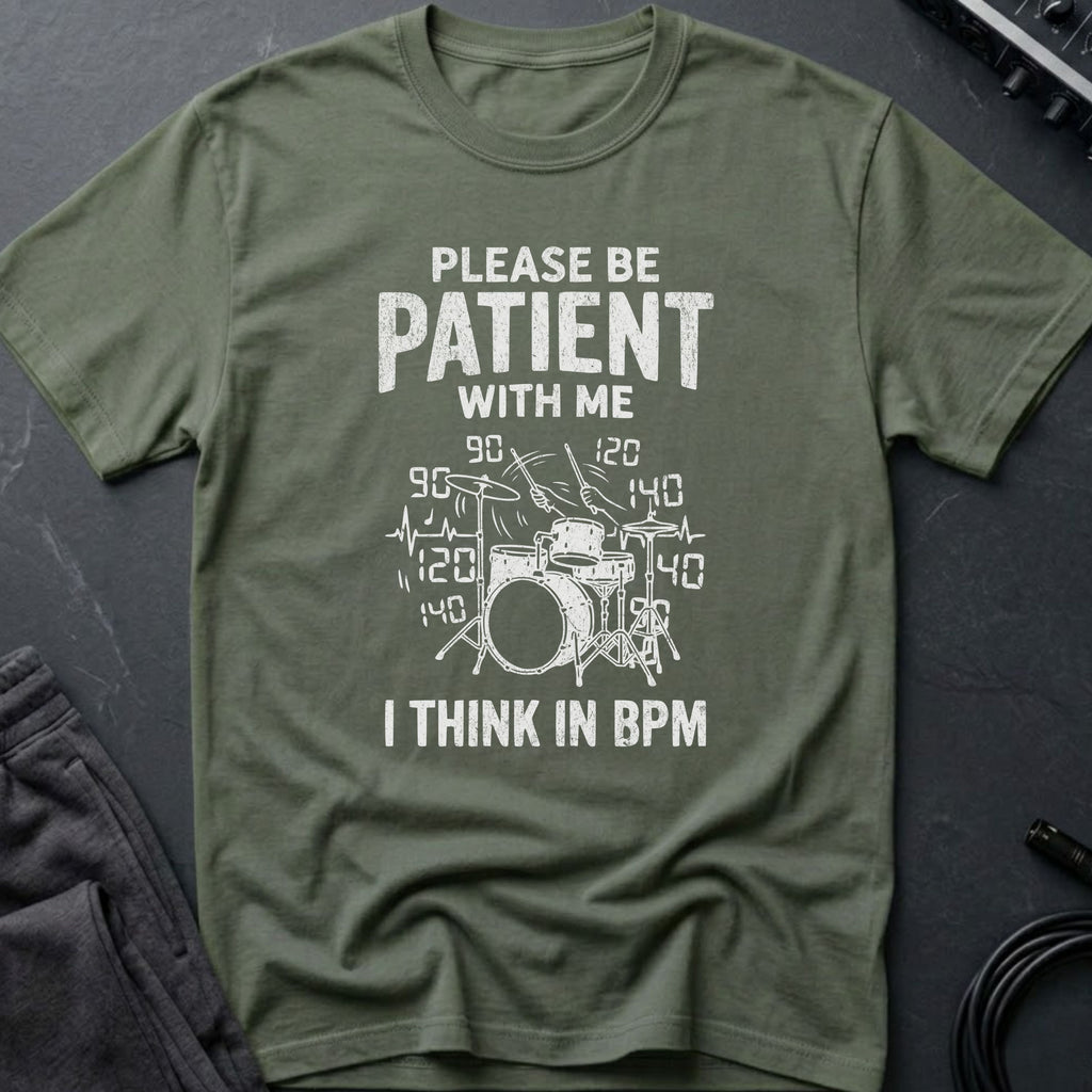 Funny Drummer BPM T-Shirt