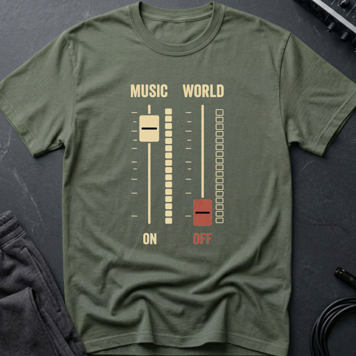 Music On Fader T-Shirt