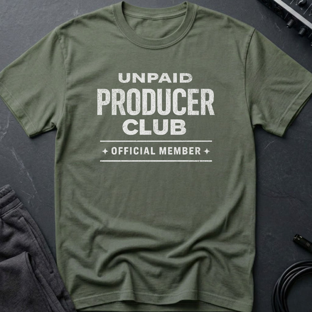 Unpaid Producer Club Official Member T-Shirt