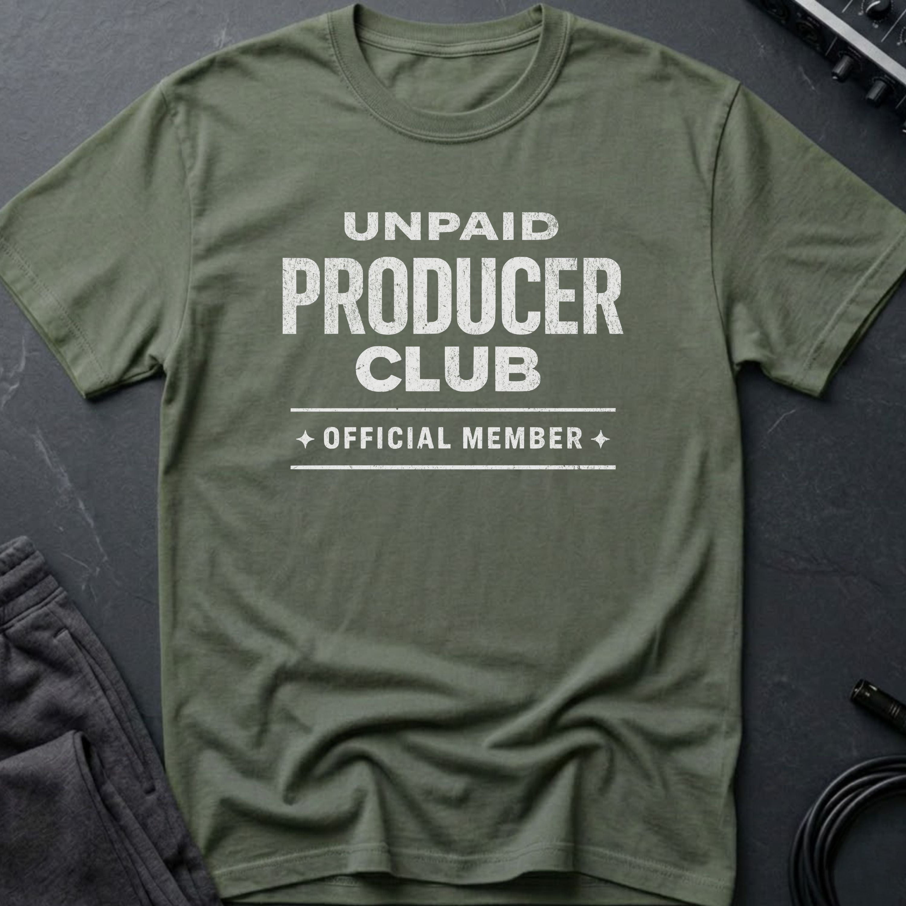 Unpaid Producer Club Official Member T-Shirt