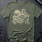 Piano Octopus T-Shirt