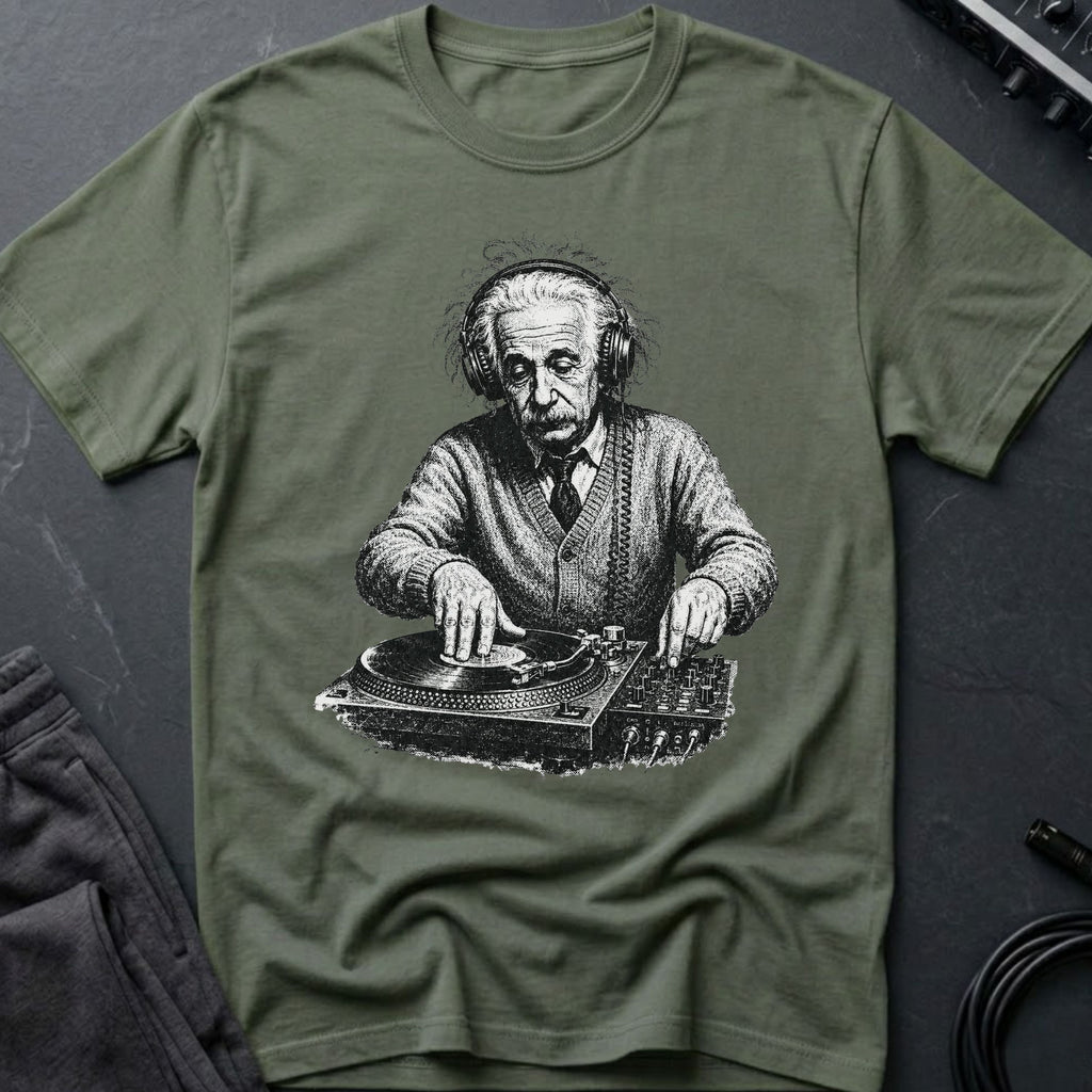 Einstein DJ T-Shirt