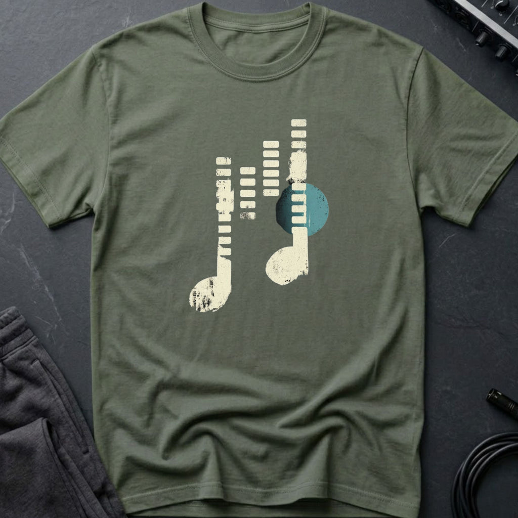 Minimalist Music Note T-Shirt