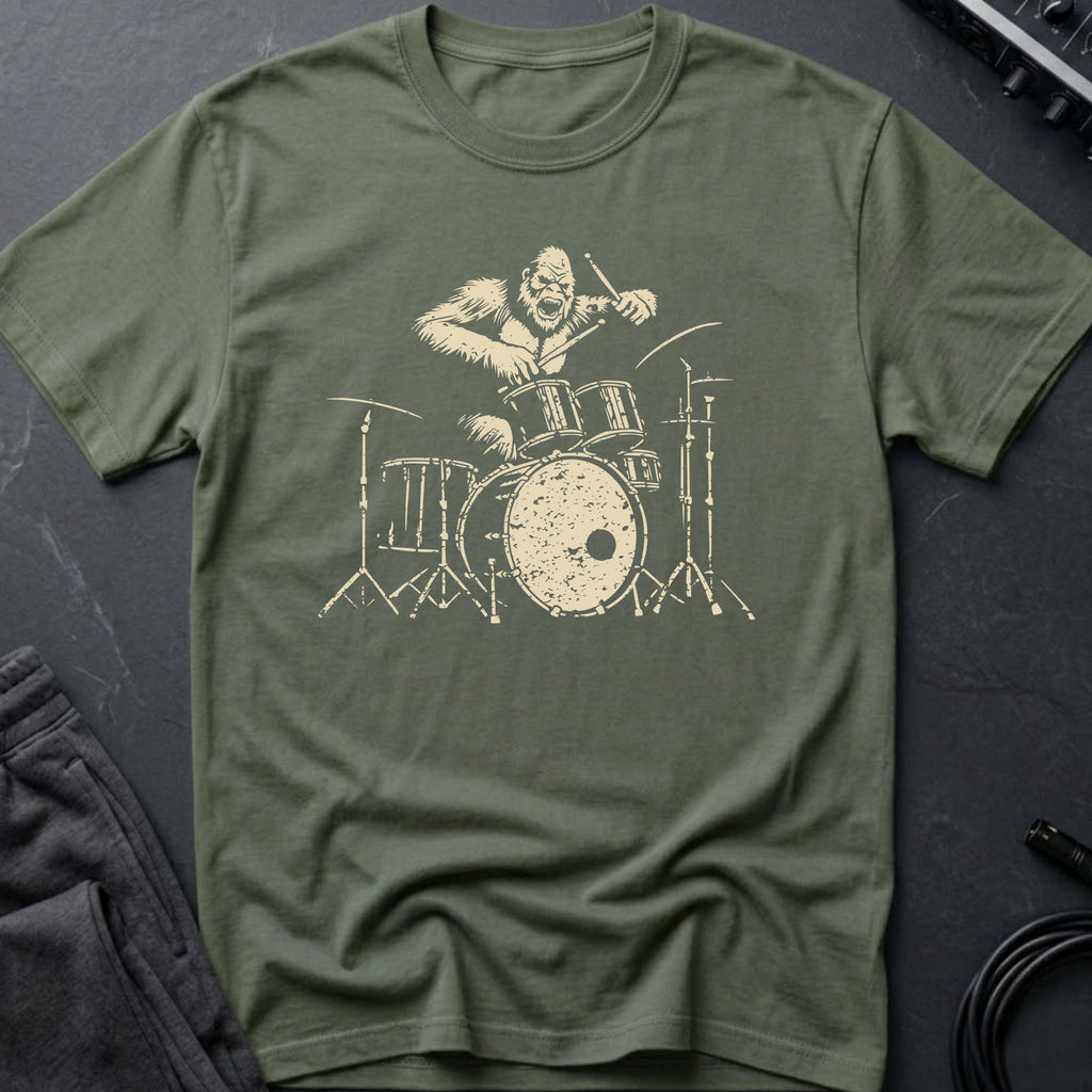 Sasquatch Drummer T-Shirt