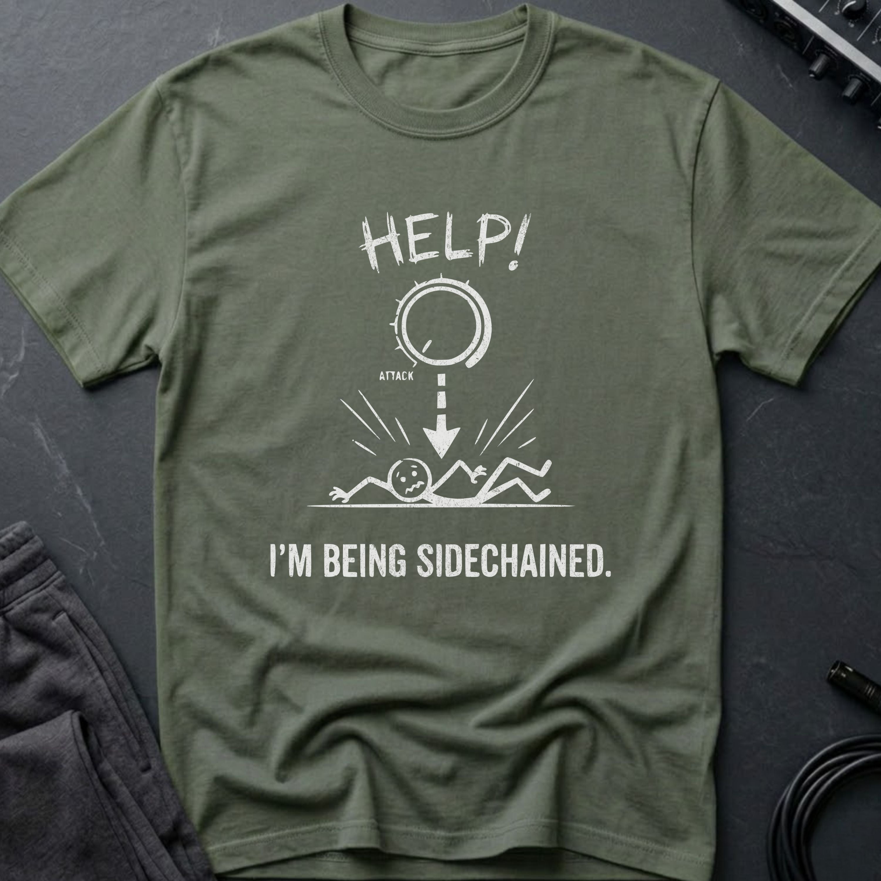 Help I'm Being Sidechained T-Shirt