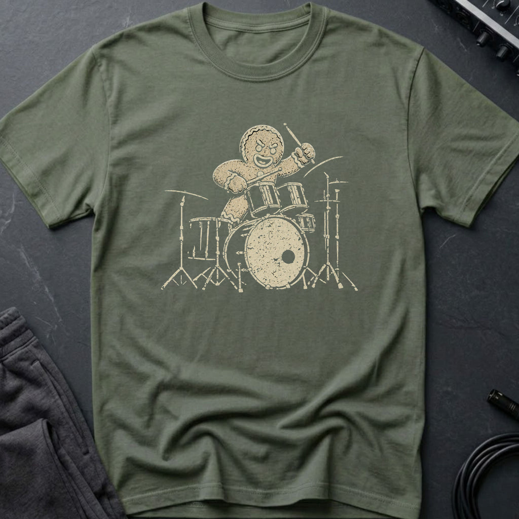 Gingerbread Drummer T-Shirt