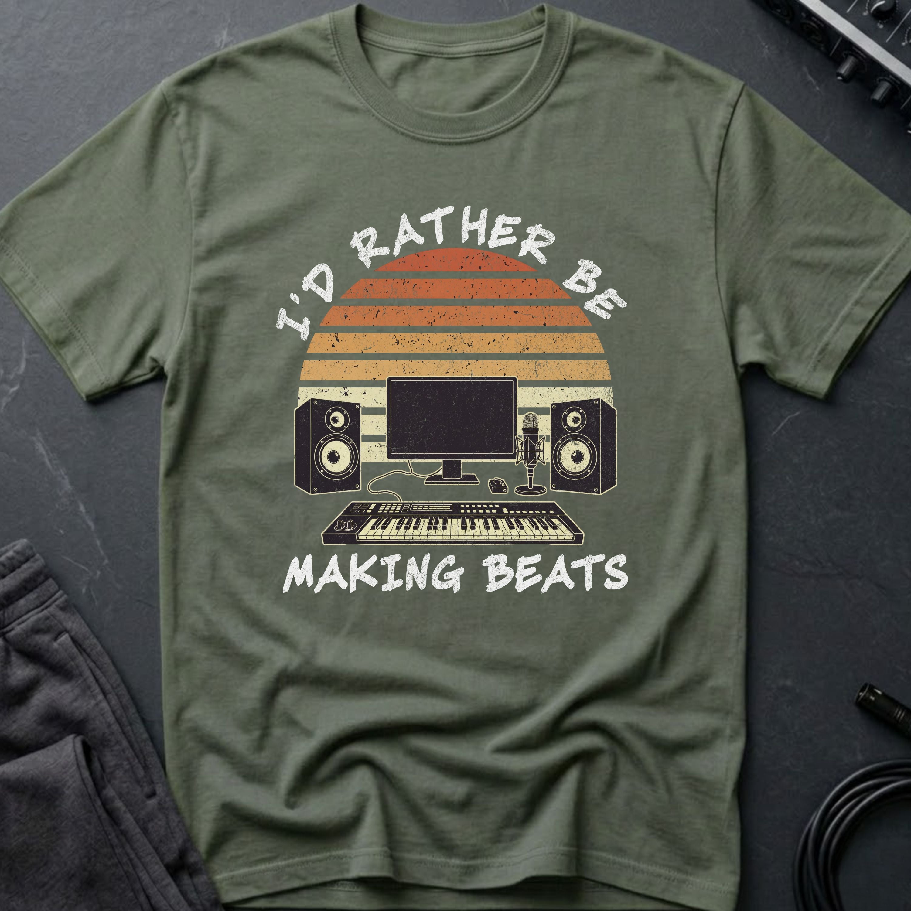 I'd Rather Be Making Beats T-Shirt