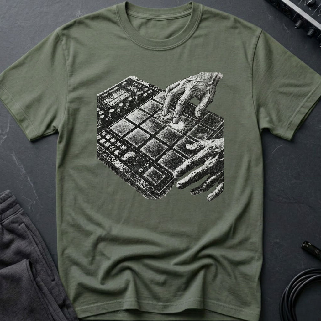 Drum Machine Music Producer T-Shirt