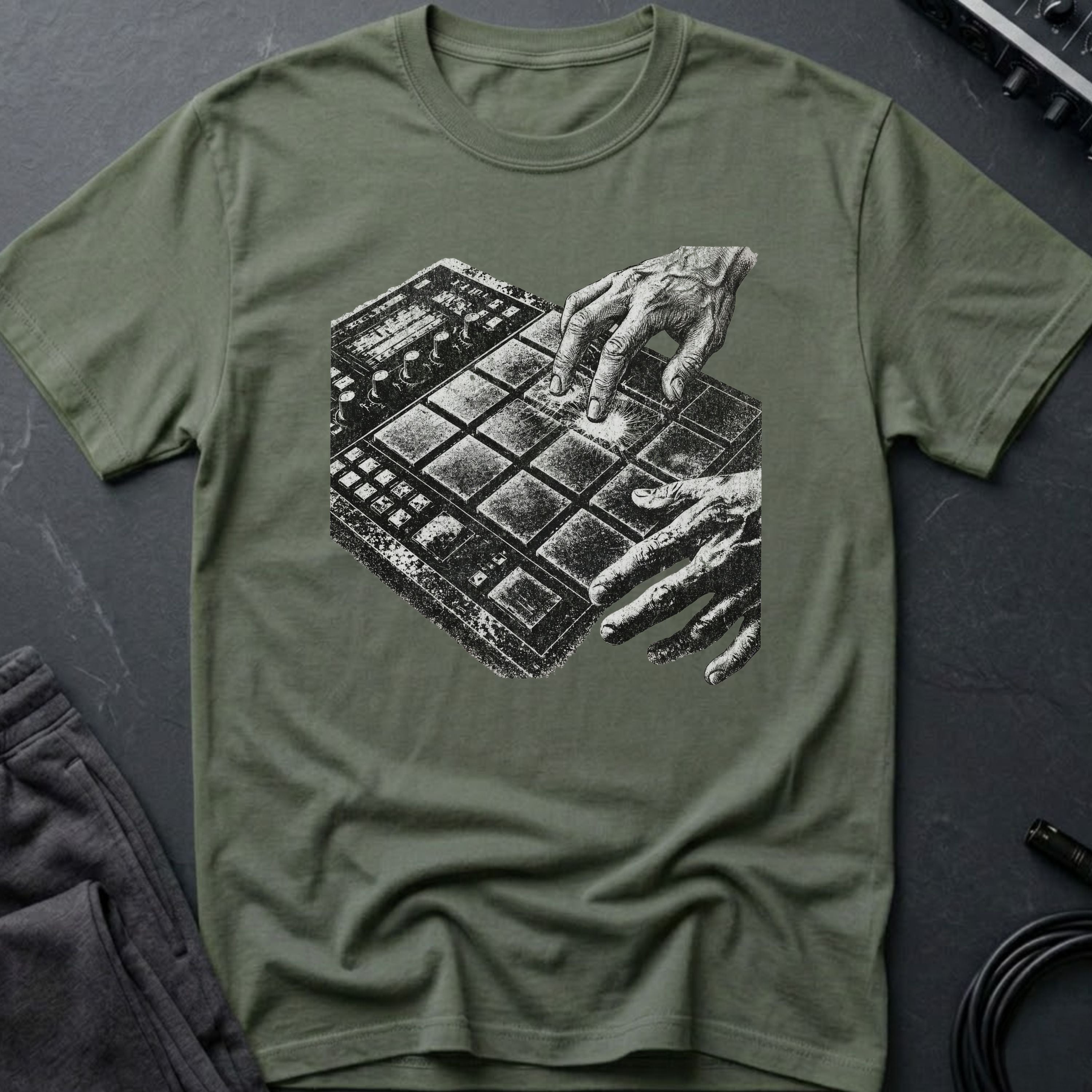 Drum Machine Music Producer T-Shirt
