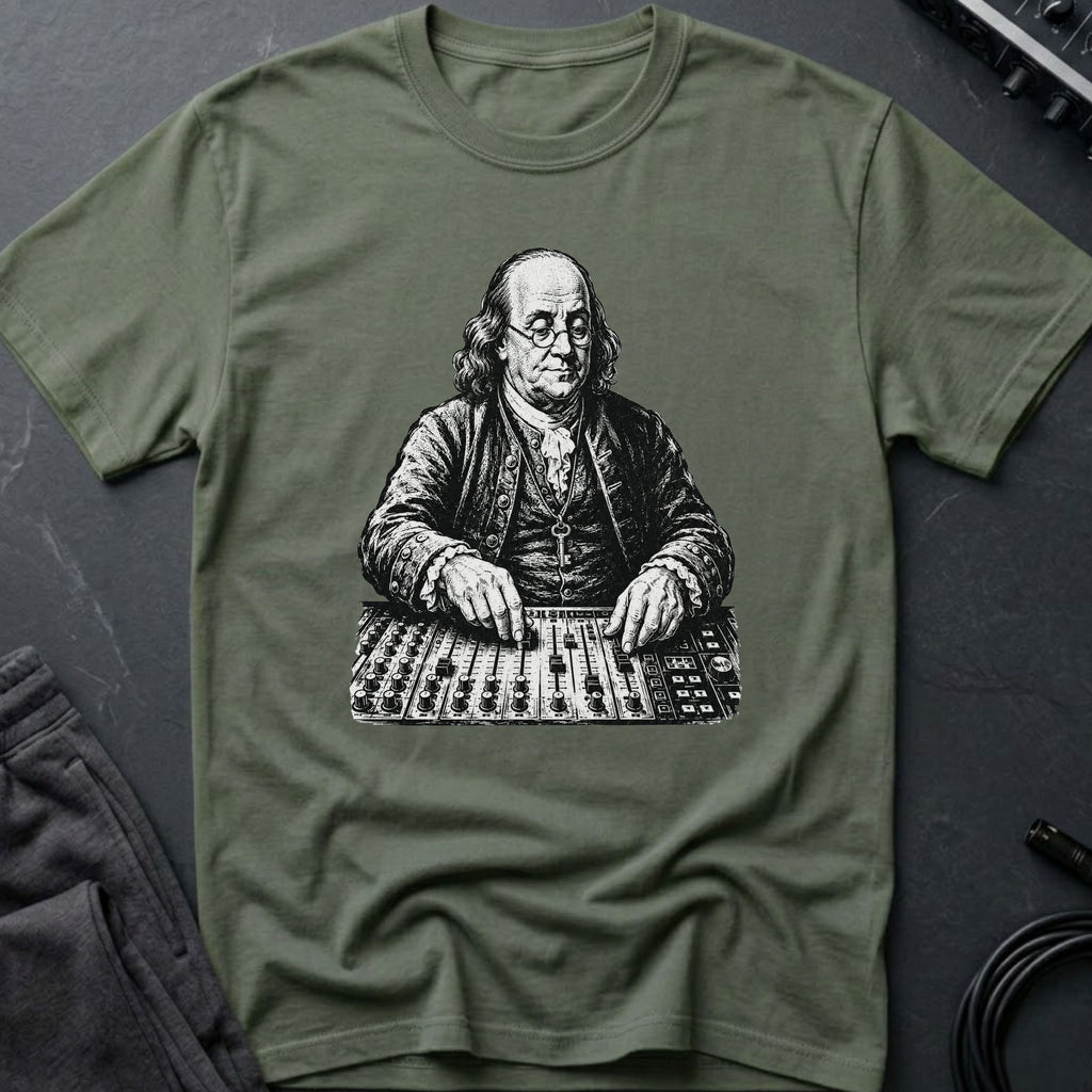 Benjamin Franklin Mixing T-Shirt