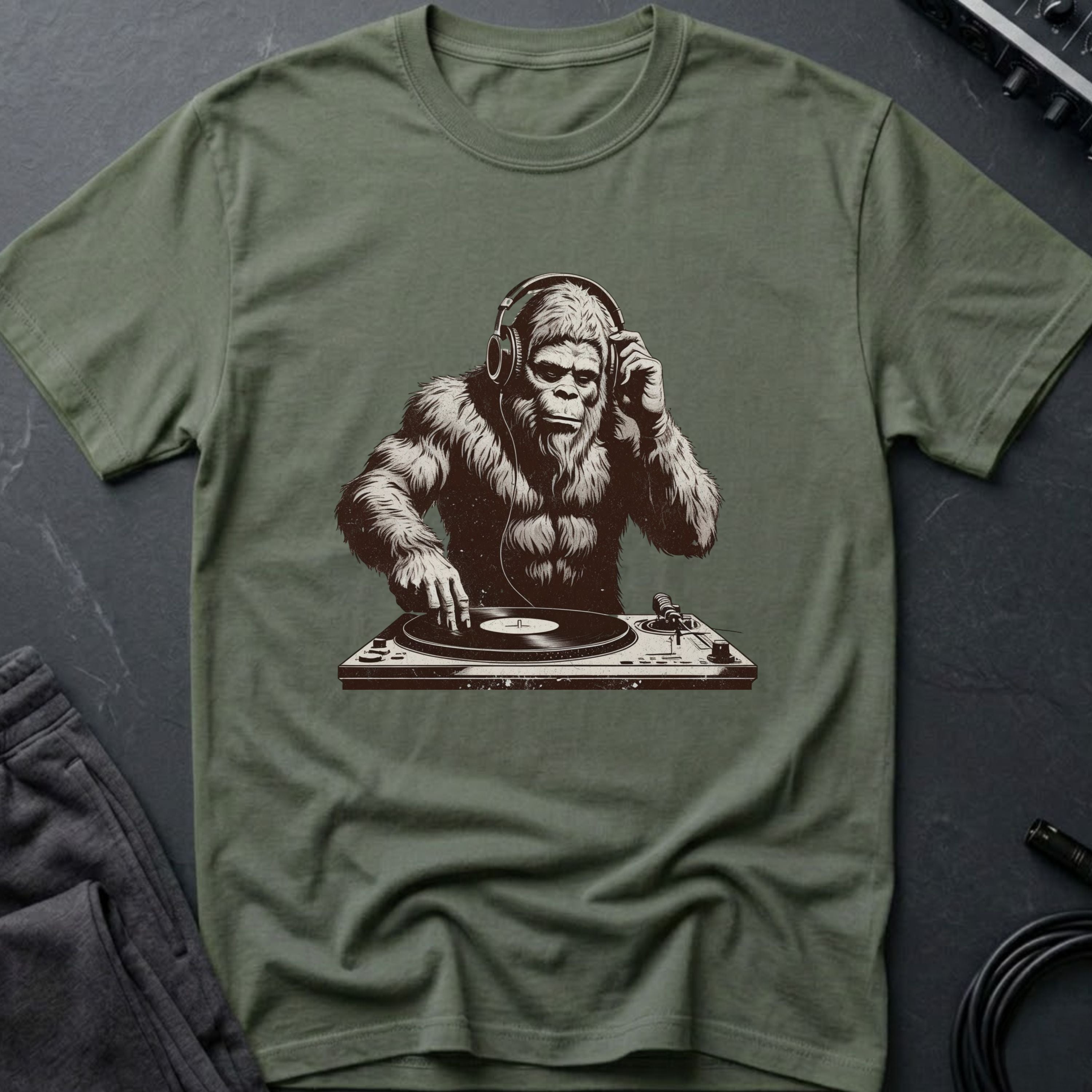 Sasquatch DJ T-Shirt