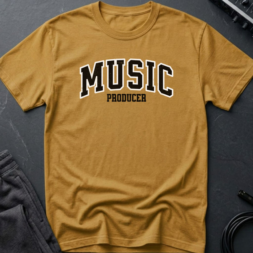 Music Producer Varsity T-Shirt