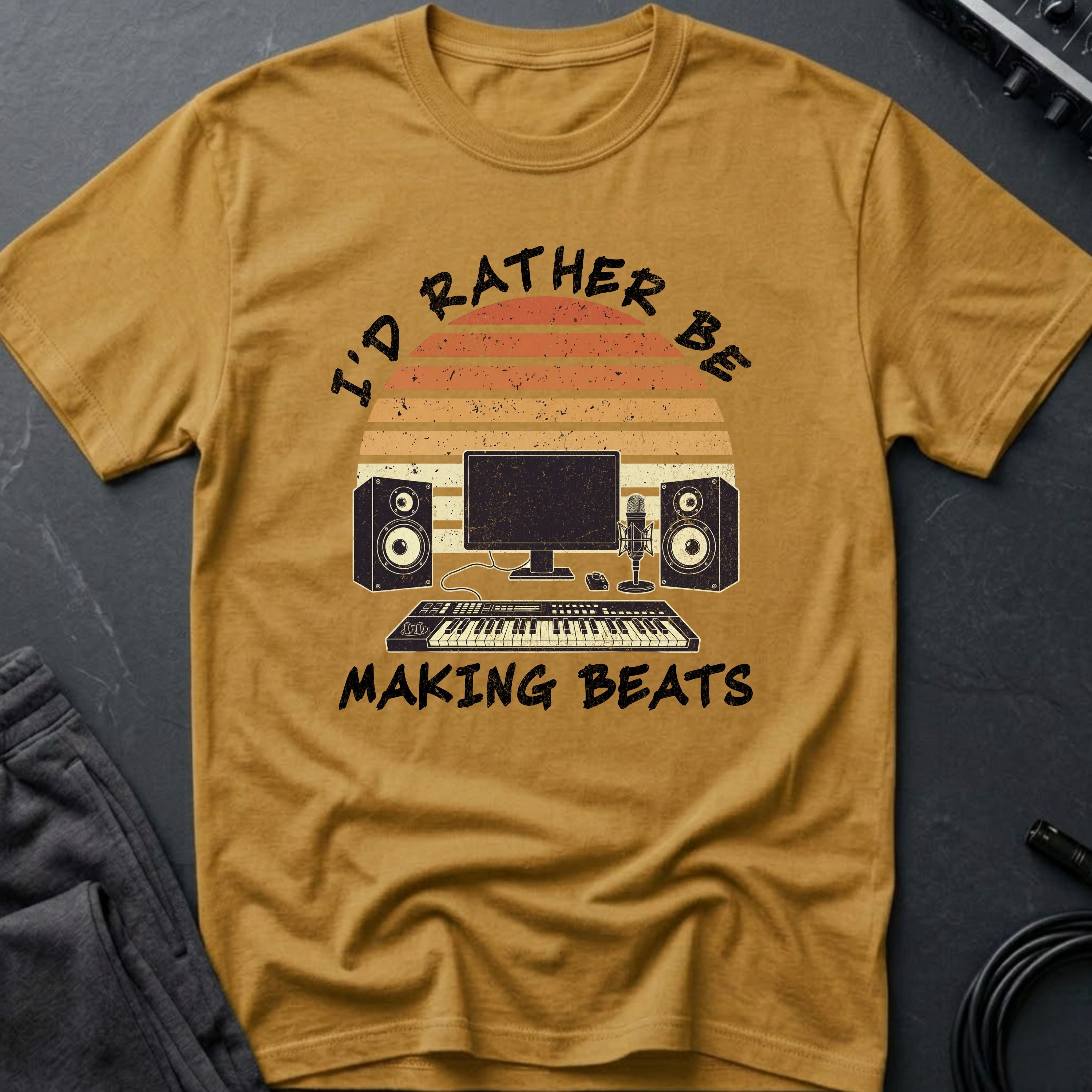 I'd Rather Be Making Beats T-Shirt