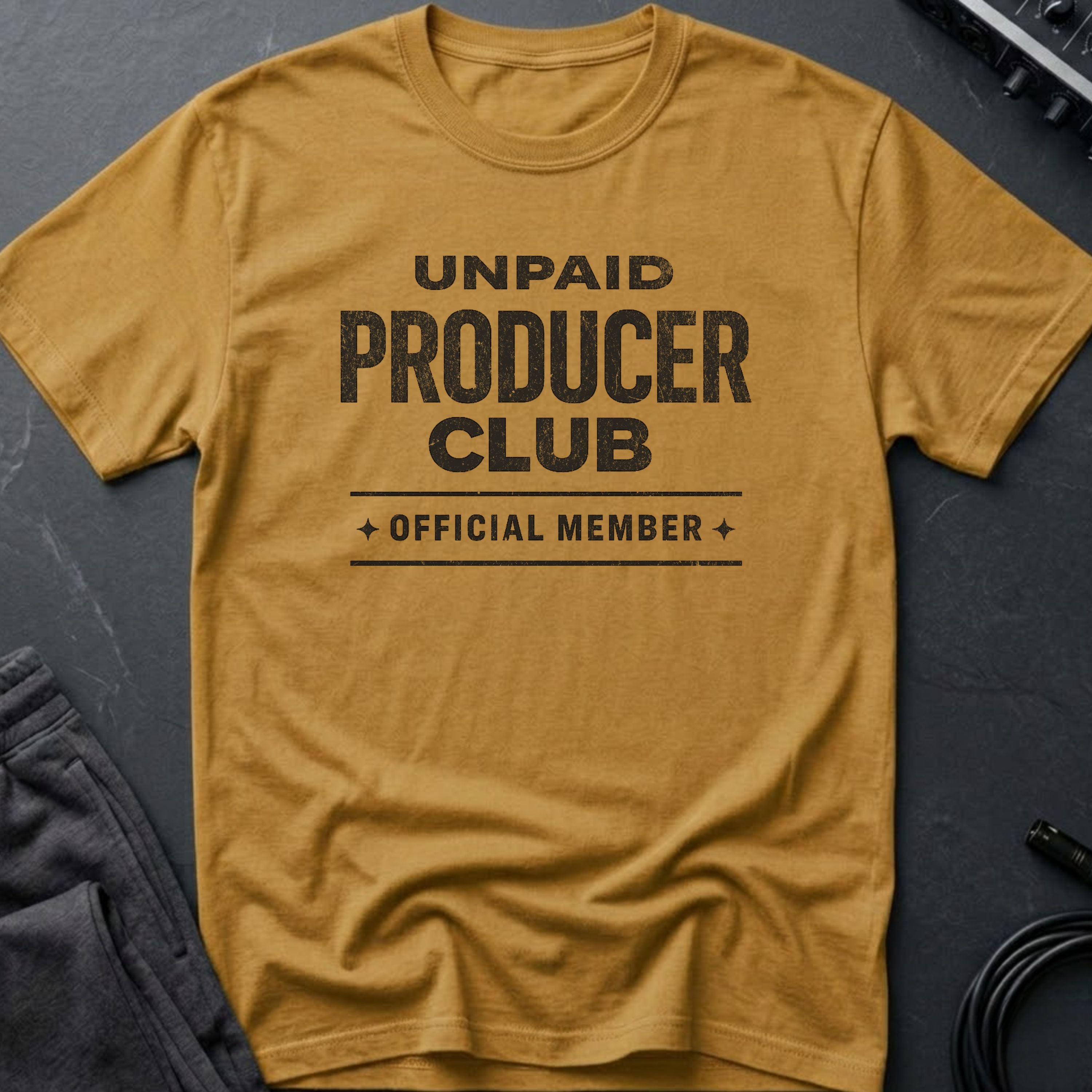 Unpaid Producer Club Official Member T-Shirt