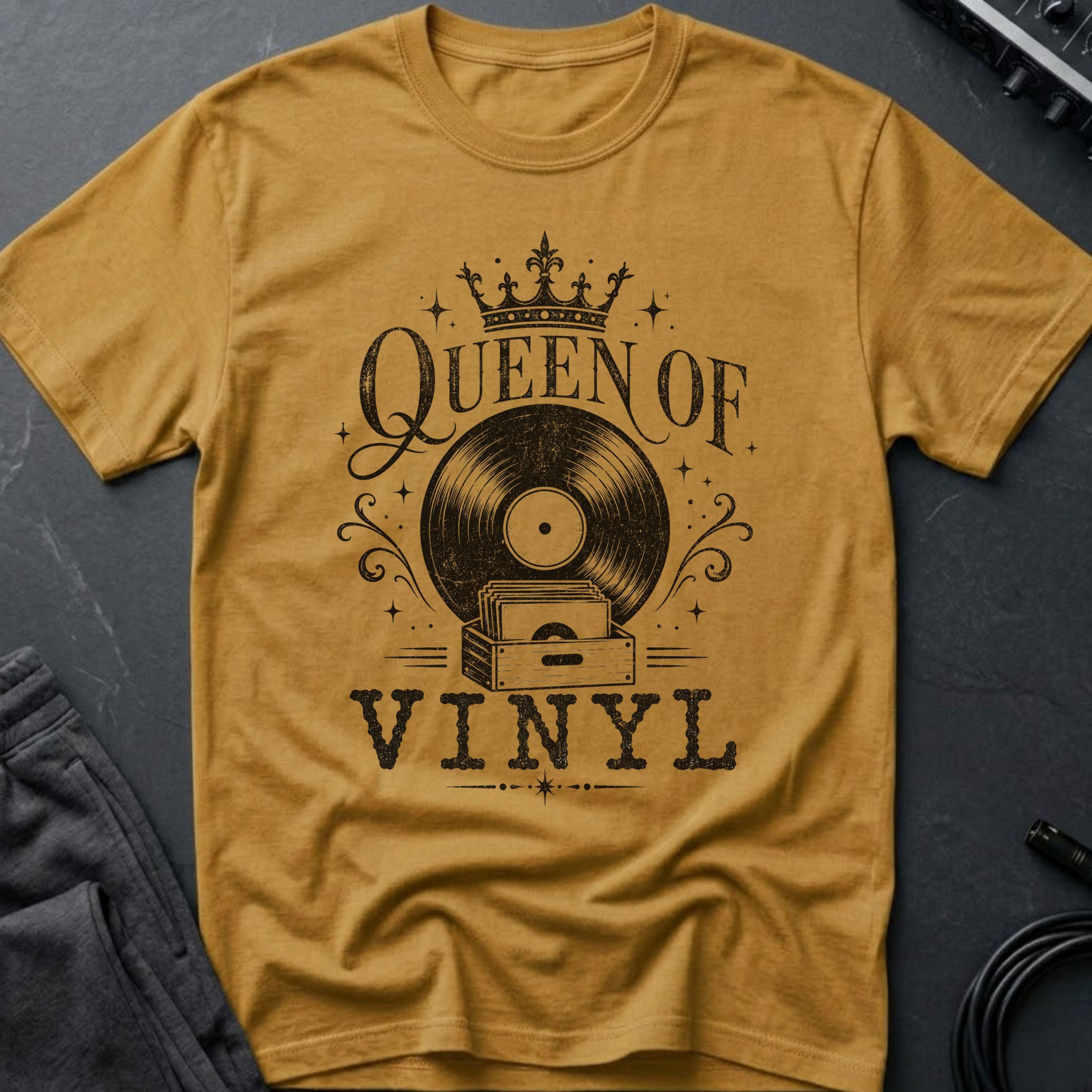 Queen Of Vinyl T-Shirt