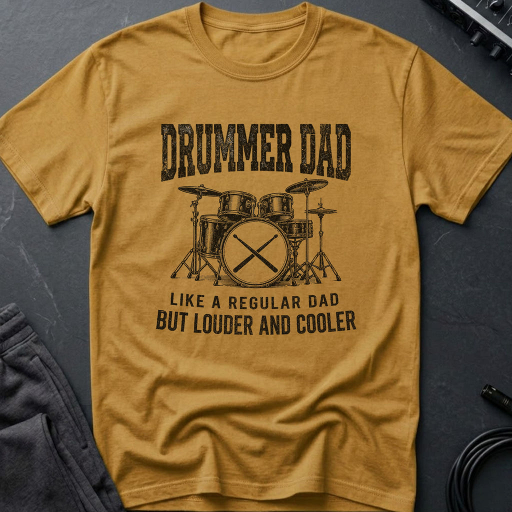 Drummer Dad T-Shirt