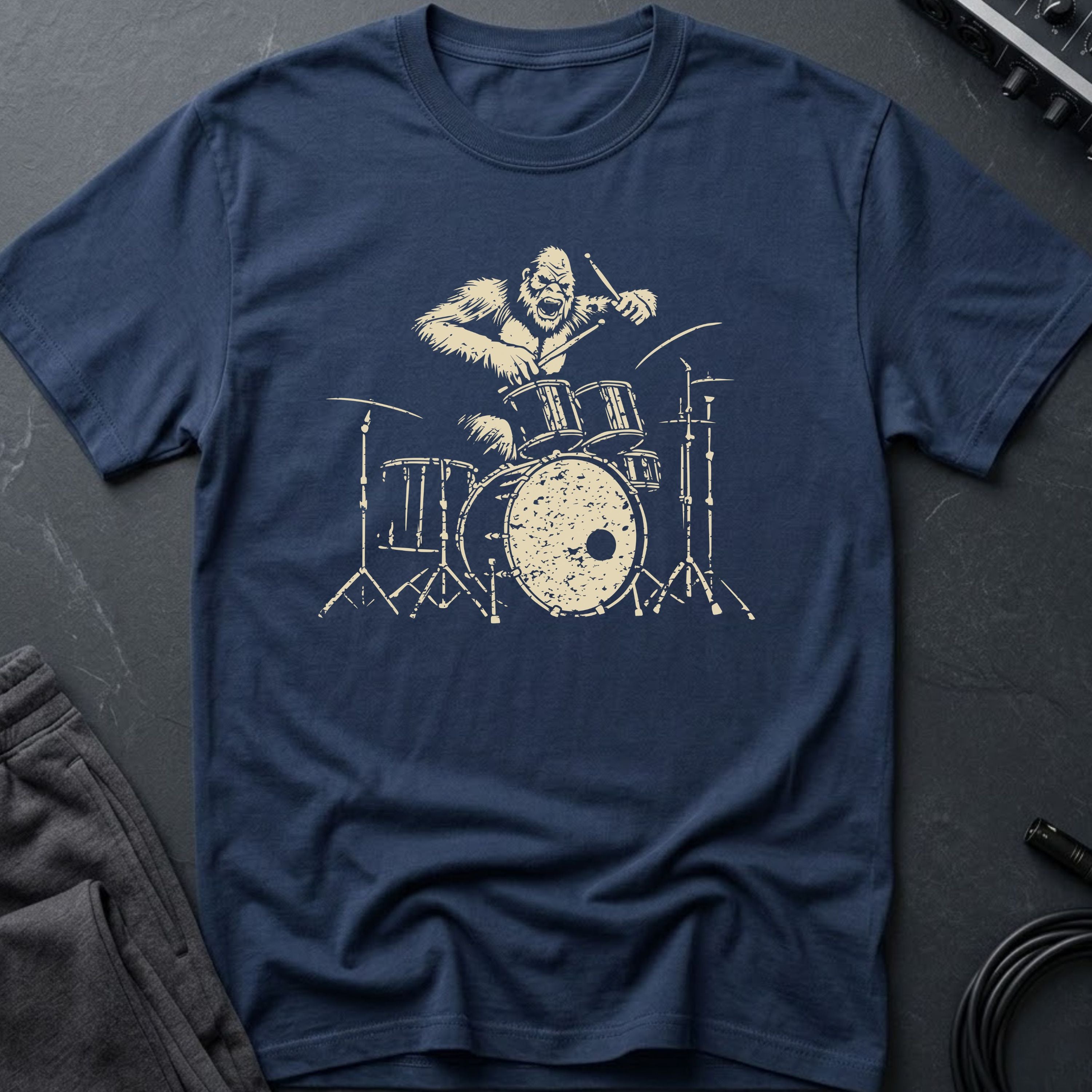 Sasquatch Drummer T-Shirt