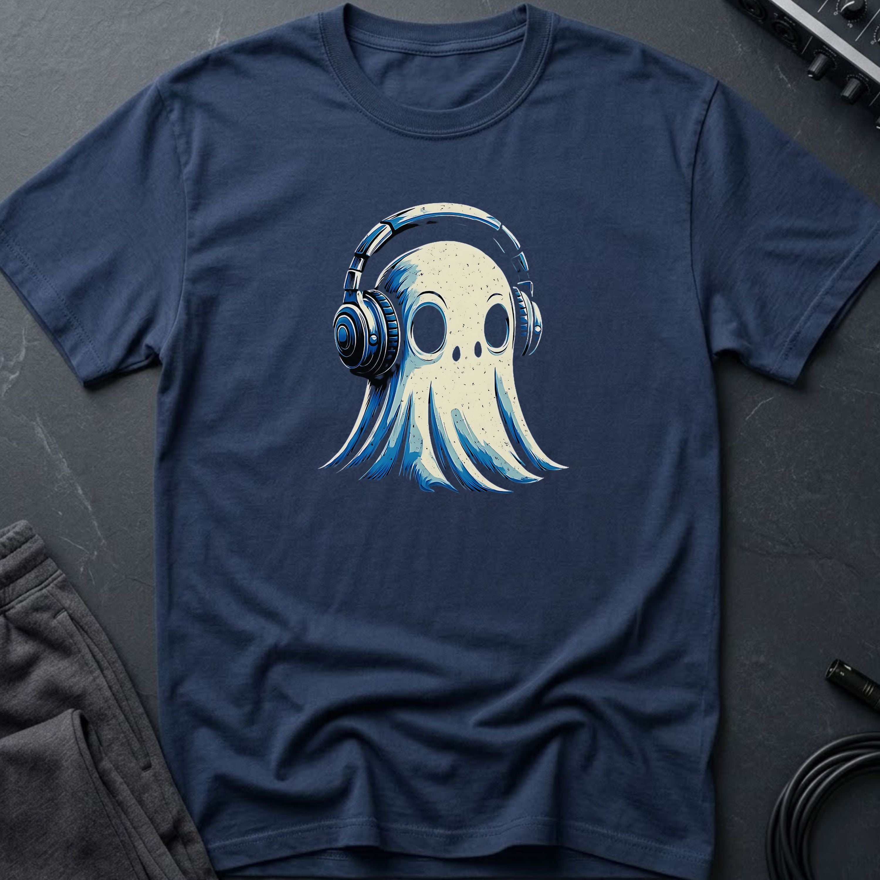 Ghost Headphones T-Shirt