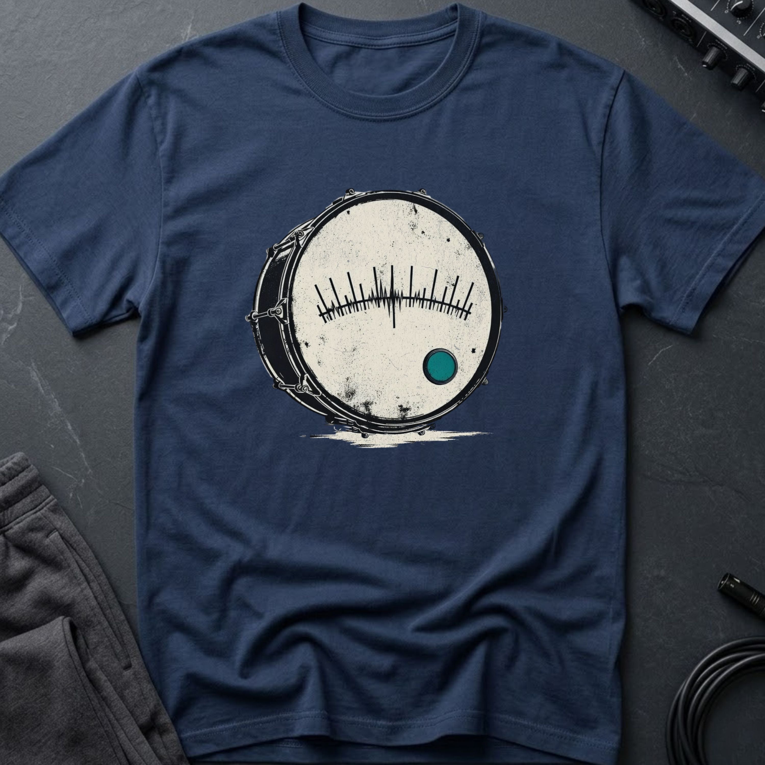 Abstract Kick Drum T-Shirt