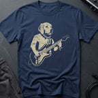 Guitar Dog (Golden Retriever) T-Shirt