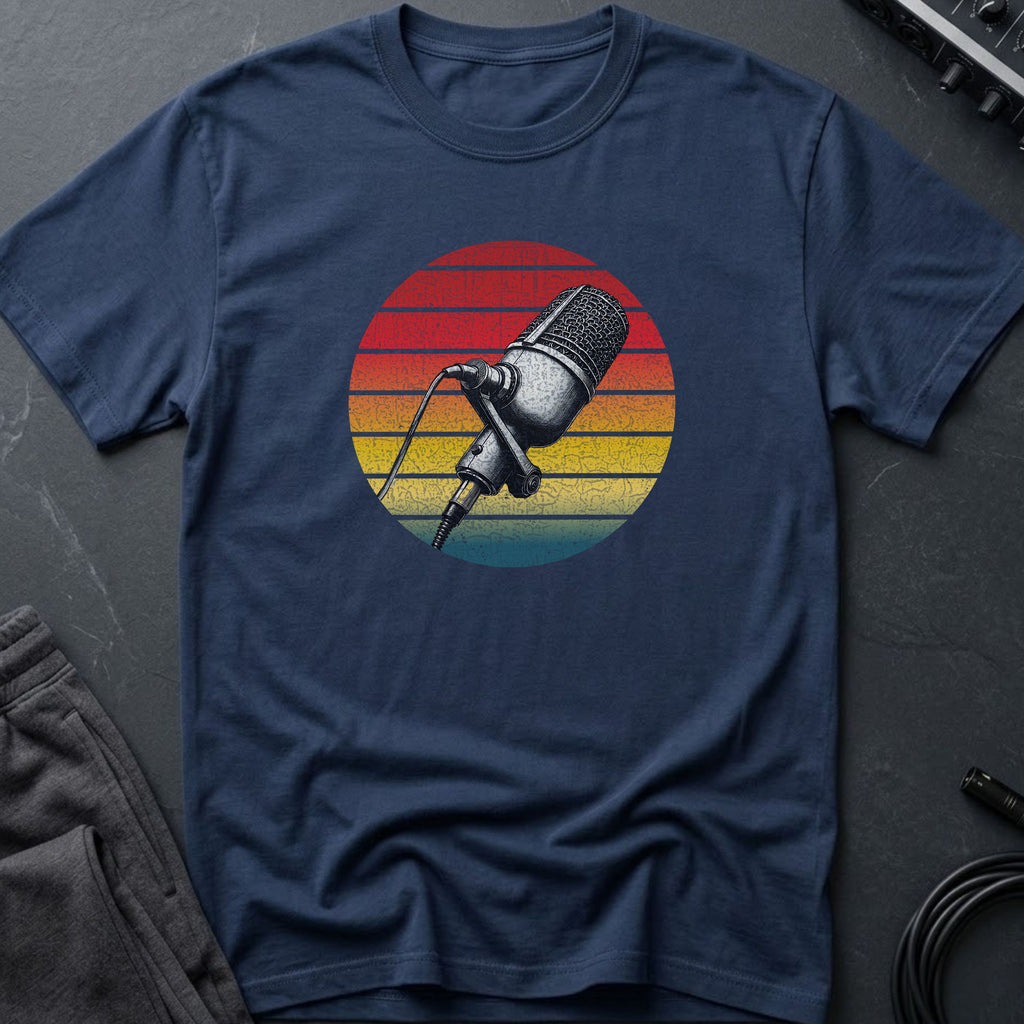 Retro Microphone T-Shirt