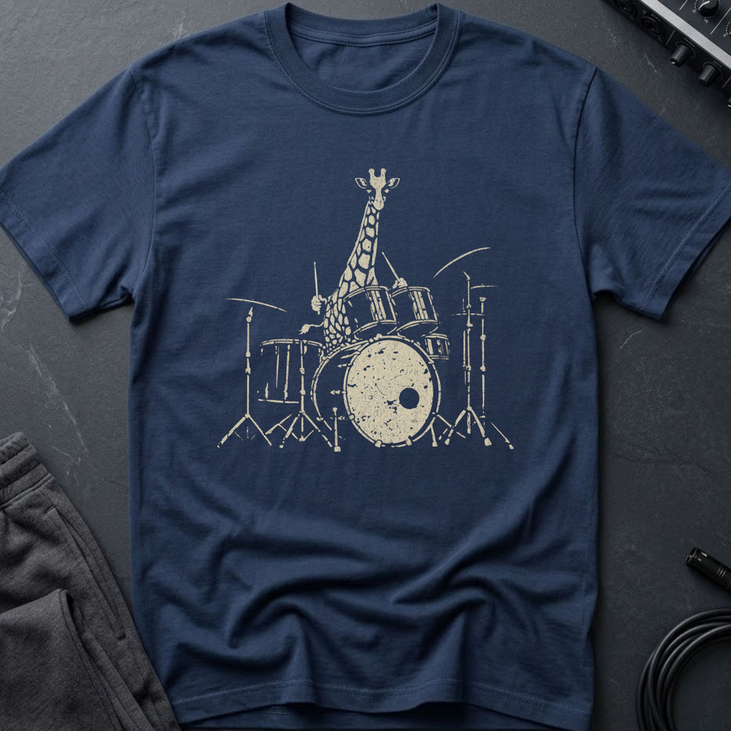 Drumming Giraffe T-Shirt